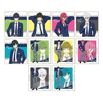 Amazon.co.jp: ブルーロック 描き下ろしトレーディングミニ色紙